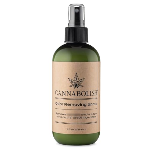 Cannabolish Wintergreen Smoke Odor Eliminator Spray and Air Freshener, 8 fl. oz, Natural Ingredients