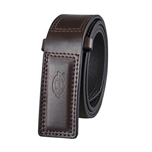 Dickies Men's No-Scratch Mechanic Belt, Brown, X-Large (42-44)