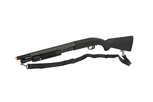 Pump Action Airsoft Shotgun with Full Metal/Steel Barrel 300 FPS (Airsoft Gun)