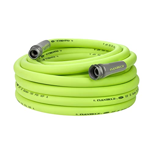 Flexzilla HFZG550YW Garden Lead-In Hose 5/8 In. x 50 ft, Heavy Duty, Lightweight, Drinking Water Safe