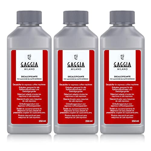 Gaggia Decalcifier Descaler Solution 250ml (3 Bottles)