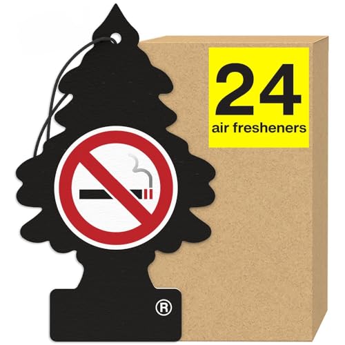 LITTLE TREES Air Fresheners Car Air Freshener. Hanging Tree Provides Long Lasting Scent for Auto or Home. No Smoking, 24 Air Fresheners