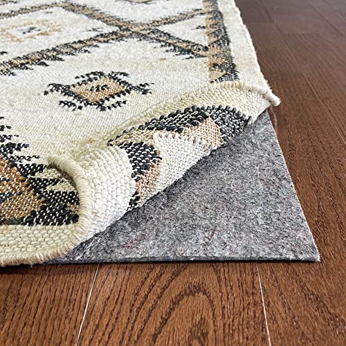 RUGPADUSA - Vinyl Lock - 8'x10' - Felt and EVA - Non-Slip Rug Pad for Vinyl, Luxury Vinyl Plank (LVP) Flooring