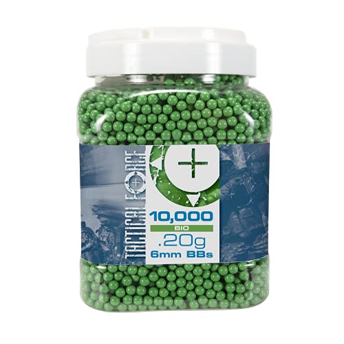 Umarex Tactical Force Premium Biodegradable 6mm Airsoft BBS Ammo .20 Gram 10000 Count